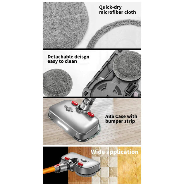 Dyson V7 V8 V10 V11 V15 Compatible Floor Vacuum Cleaners Electric Motorised Mop Head