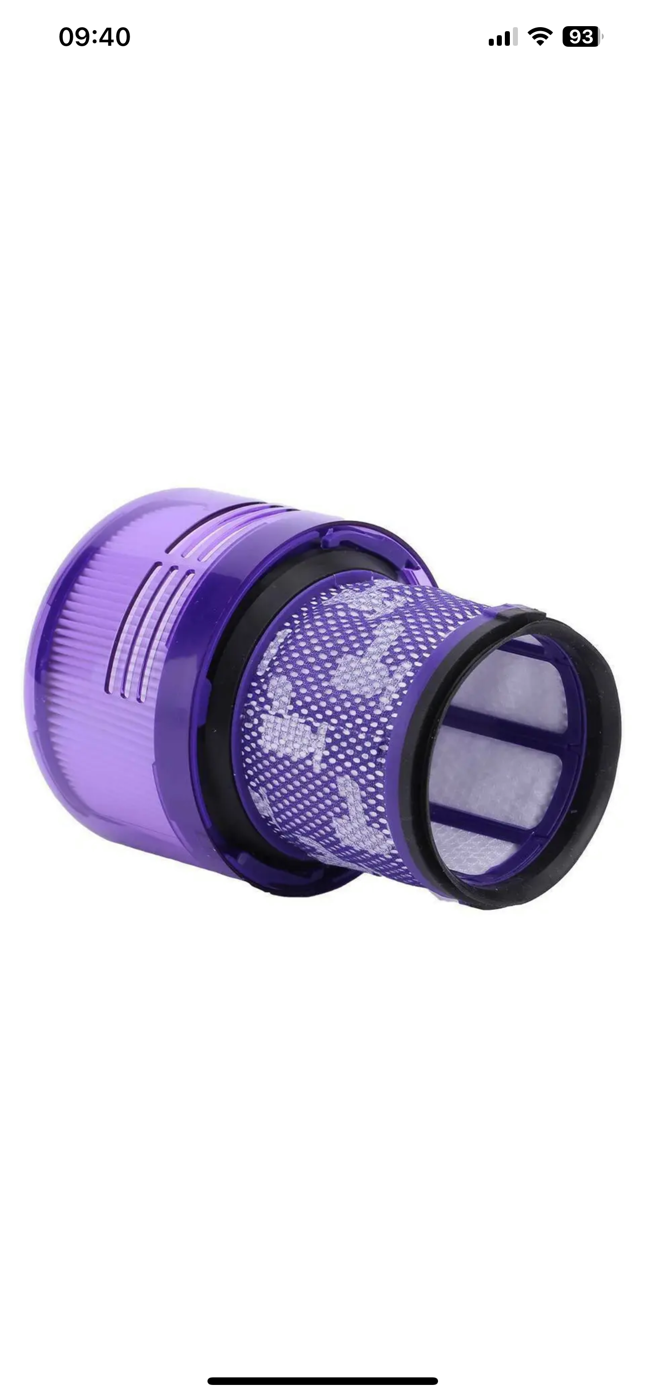 V11 Pre/Post Filter compatible with Dyson V11 to V15 HEPA Filter Handheld