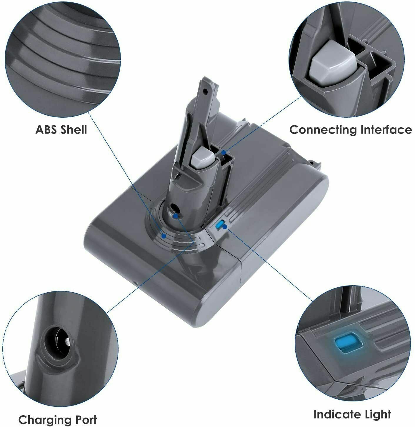 9500mAh Dyson Compatible V7 Battery (SV11)