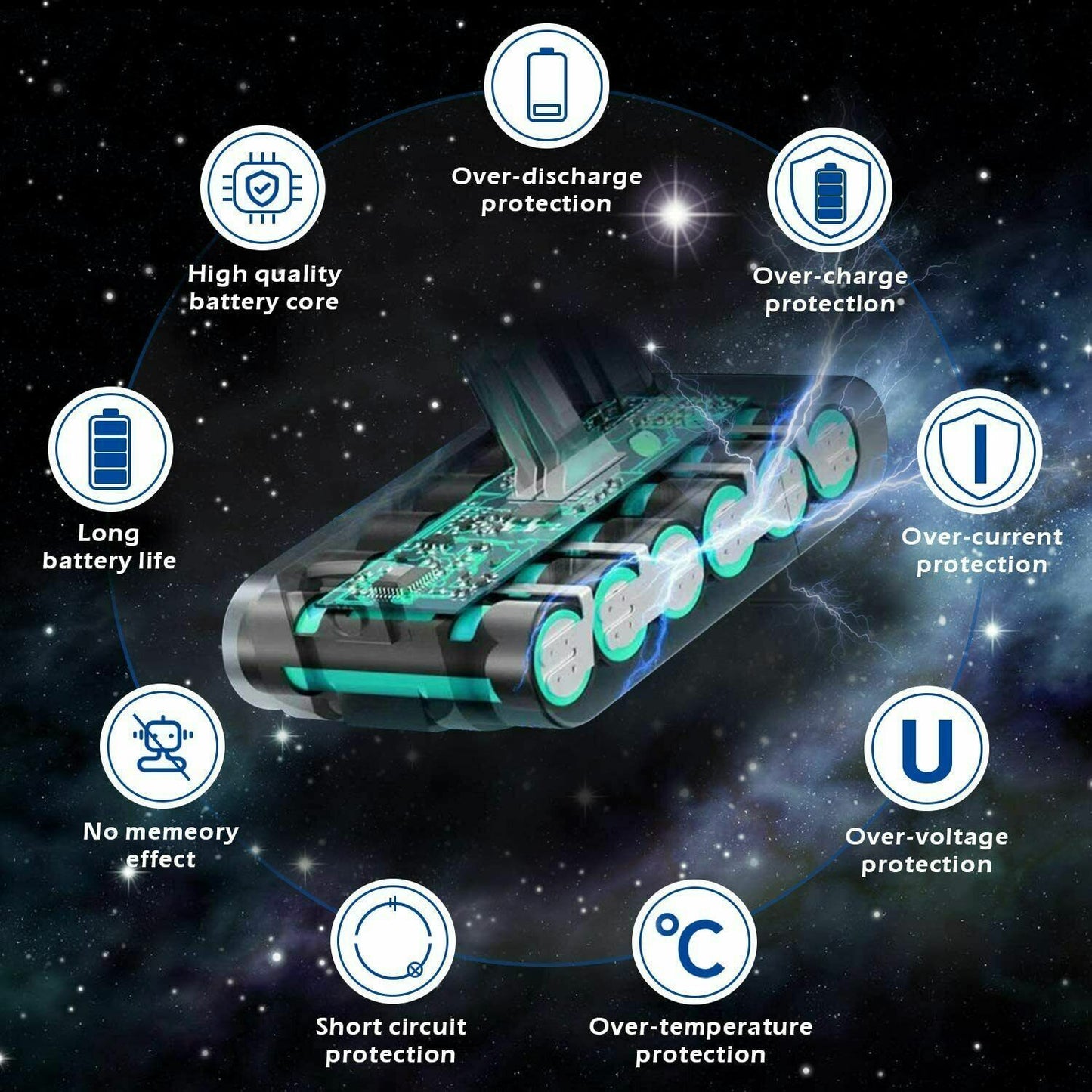 9500mAh Dyson Compatible V7 Battery (SV11)