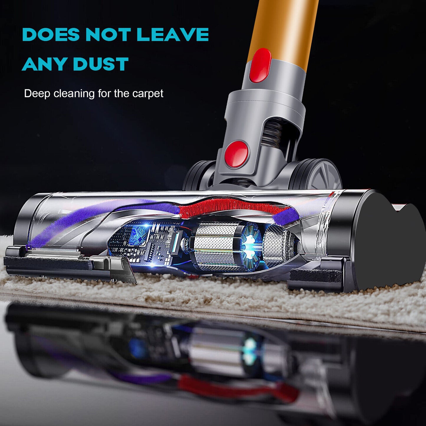 Turbo Brush Roller Compatible with Dyson V7 to V15